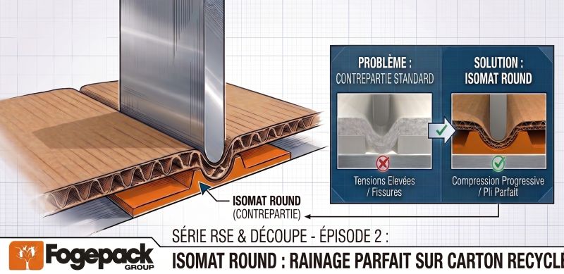 [SÉRIE RSE & DÉCOUPE] Épisode 2 : STOP aux rainages qui éclatent, ISOMAT ROUND est la solution !